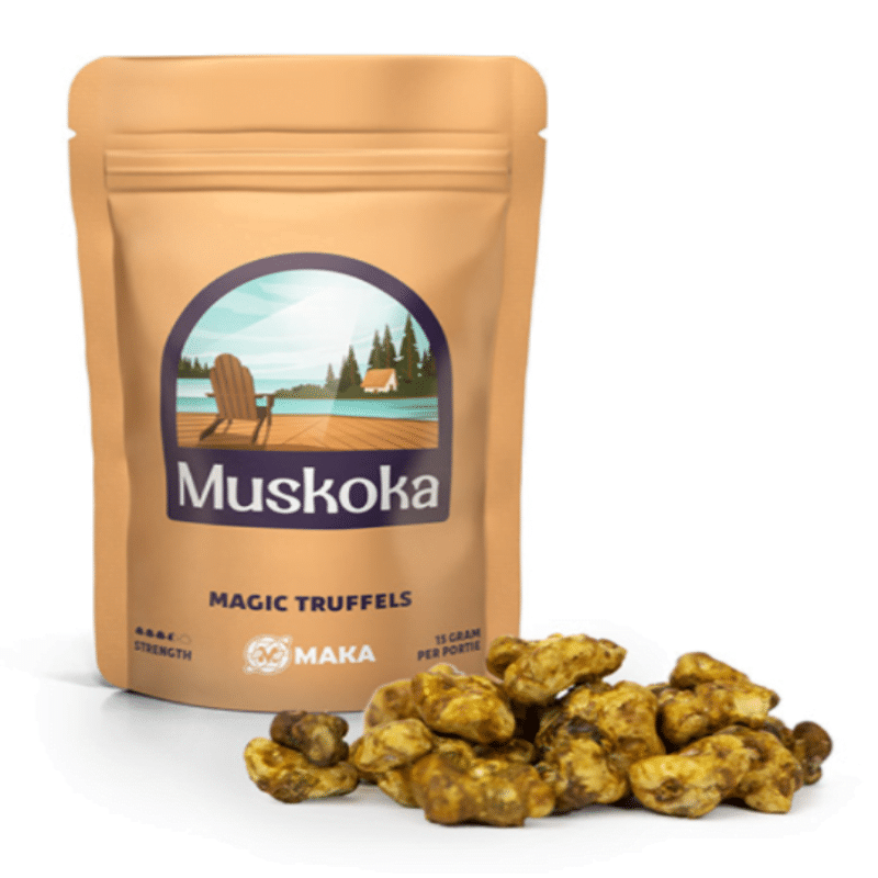 An image featuring 'Truffles Muskoka,' a type of magic truffle known for its distinct characteristics and potential psychedelic properties.