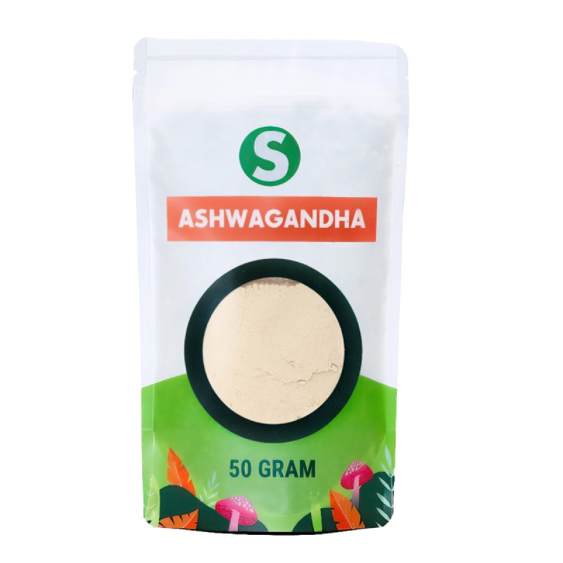 Ashwagandha Powder from SmokingHotXL with a content of 50 grams.