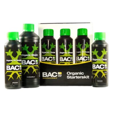Organic Starter Kit from BAC, a comprehensive and eco-friendly set of products to kickstart successful organic gardening, nurturing healthy plants from the beginning.