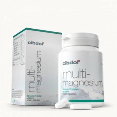 Unlock relaxation with Cibdol's Multi-Magnesium—a harmonious blend for a balanced and serene you.