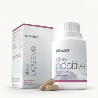 Boost your agility with Cibdol's React Faster and Stay Positive—a dynamic duo for a sharper, faster, and more positive you.
