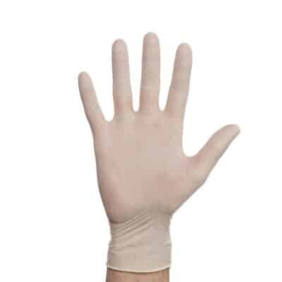 Latex Gloves from SmokingHotXL: Protective latex gloves for a hygienic and safe handling of mushrooms.