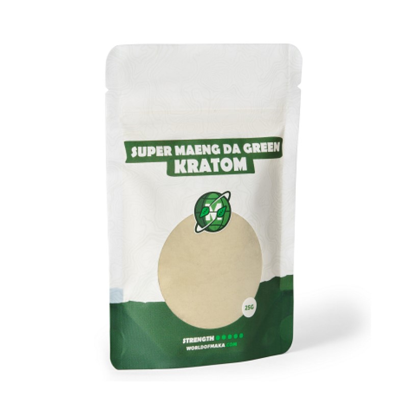 Green Maeng Da Kratom from Maka - Experience the power of Green Maeng Da Kratom and discover a natural source of energy and focus.