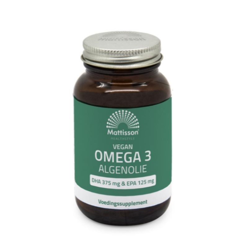 Vega Omega 3 Algae Oil from Mattisson with a content of 60 capsules