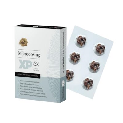 Packaging of Microdosing XP Truffles containing 6x1 gram