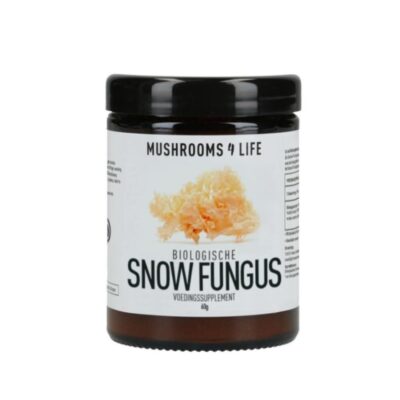 Snow Fungus Powder from Mushrooms4Life with a content of 60 grams